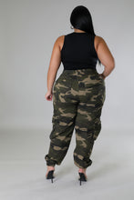 Load image into Gallery viewer, Curvy Camo Cargo Pants
