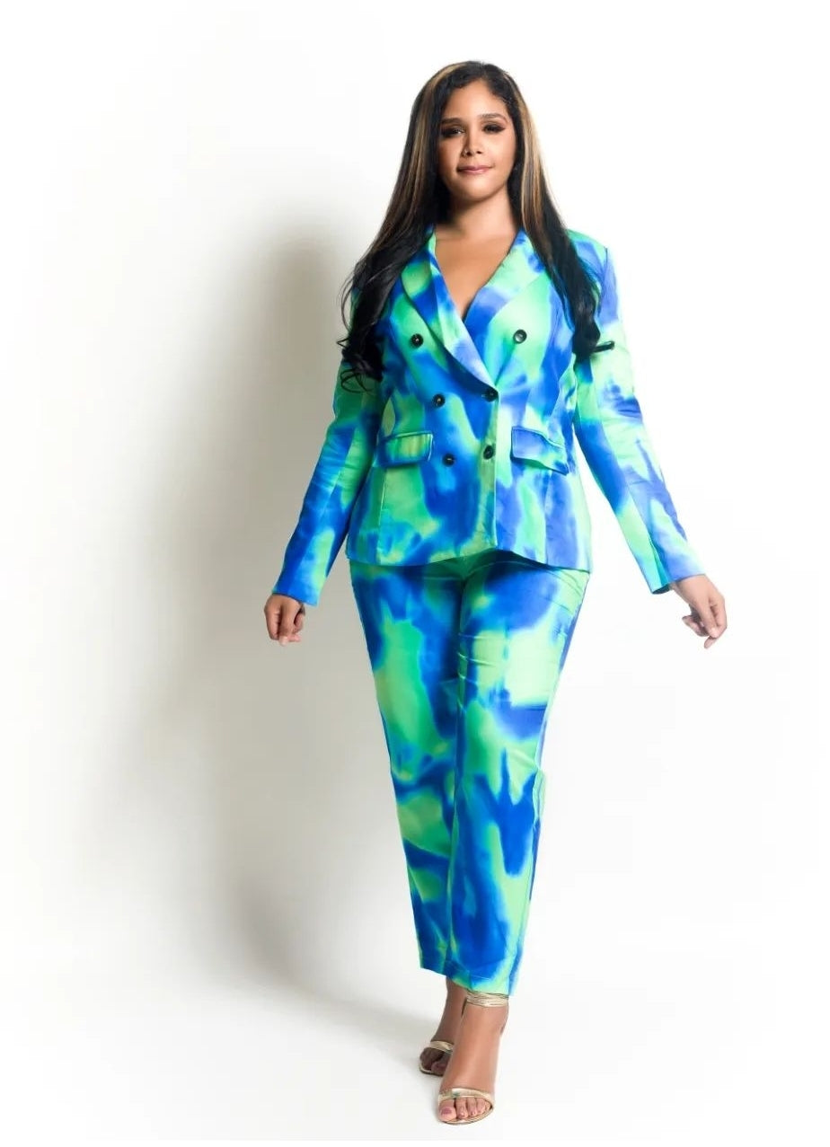 Watercolor Blazer